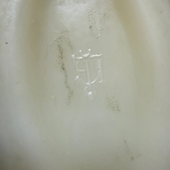 Imperial Glass Ivory Milk Glass Swan Planter Trinket Dish Wedding Decor - Picture 7 of 7